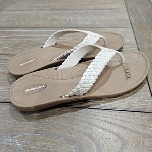 Okabashi Womens Baha Flip Flops, Women's Size 11-12 LL